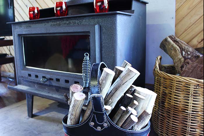 yurt fireplace